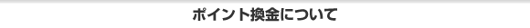 ポイント換金について