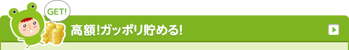 ガッポリ貯める!